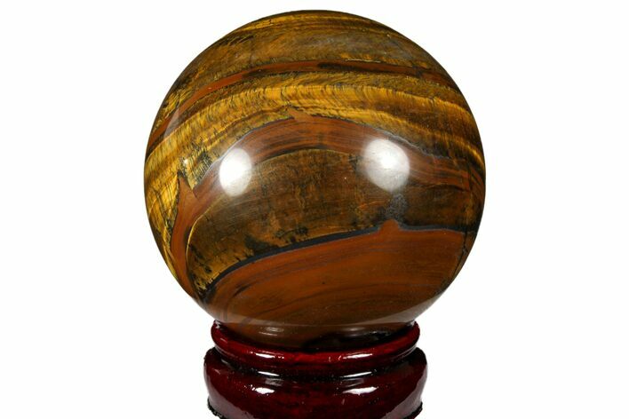 Polished Tiger's Eye Sphere #124629